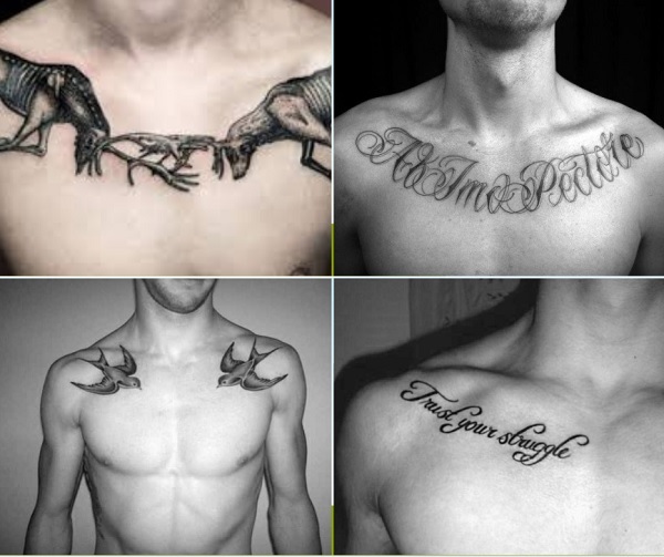 Top Trend-Setting Collarbone Tattoos Ideas for Men