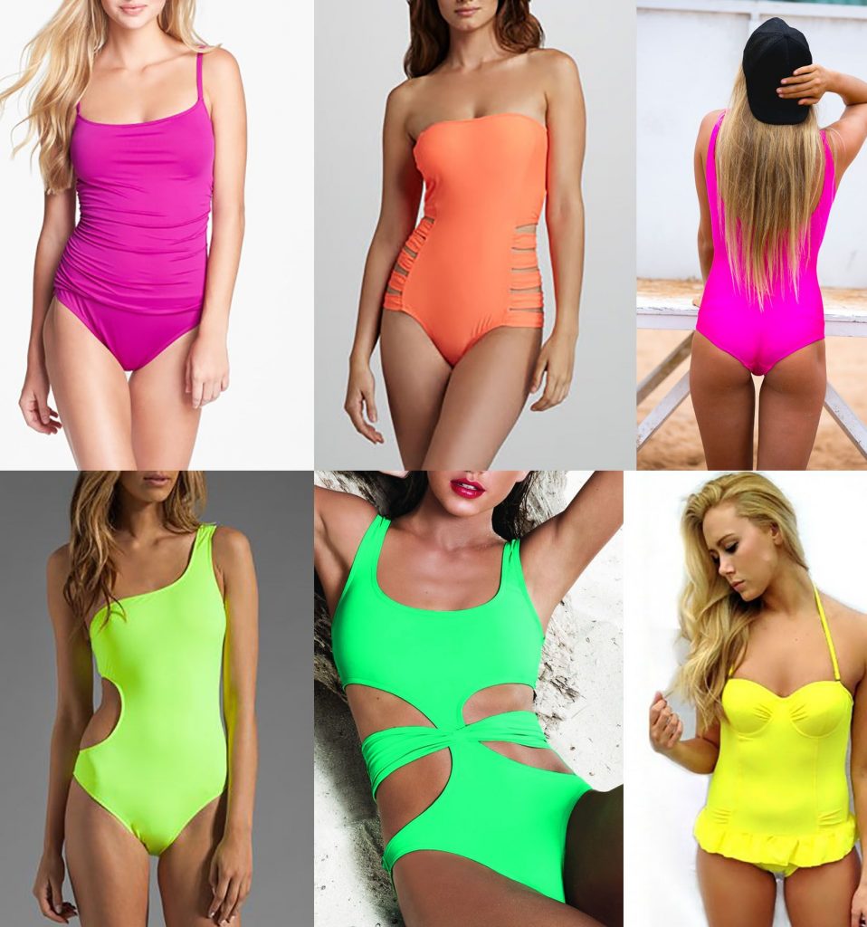 Neon Swimwear Color Trends
