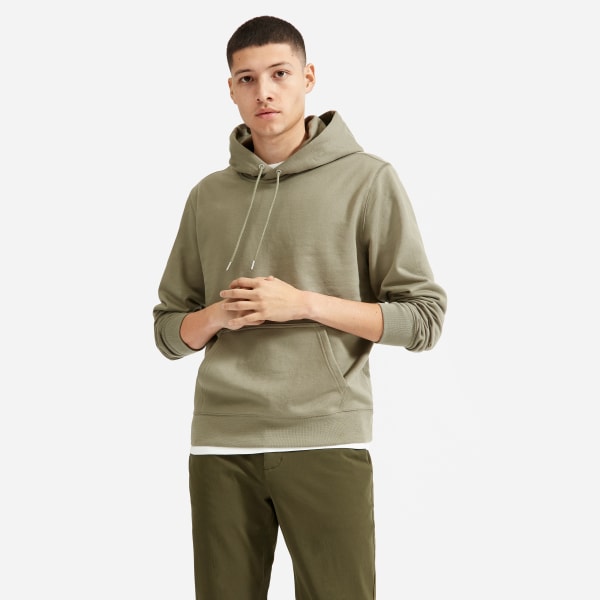 Everlane French Terry Hoodie and Sweatpants. Men's Luxury Loungewear