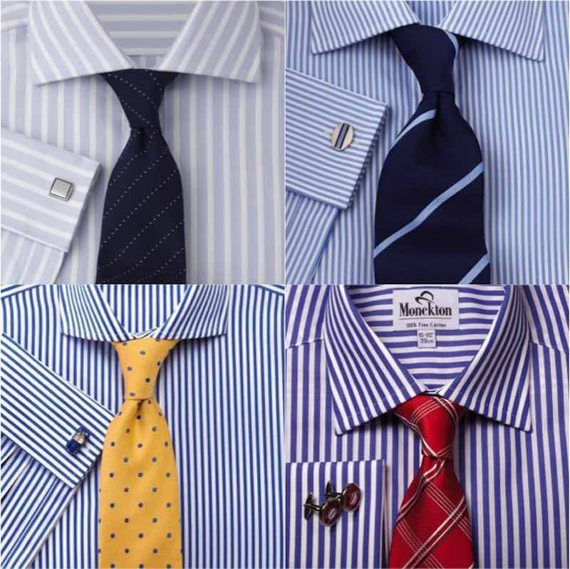 The Best Shirt and Tie Combinations with a Striped Shirt. Men's Summer Dress Shirts