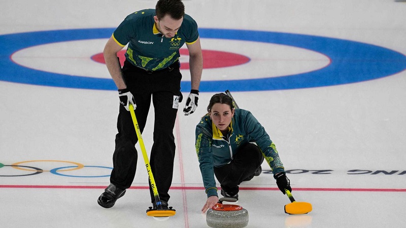 Tahli Gill and Dean Hewitt - curling - Australia